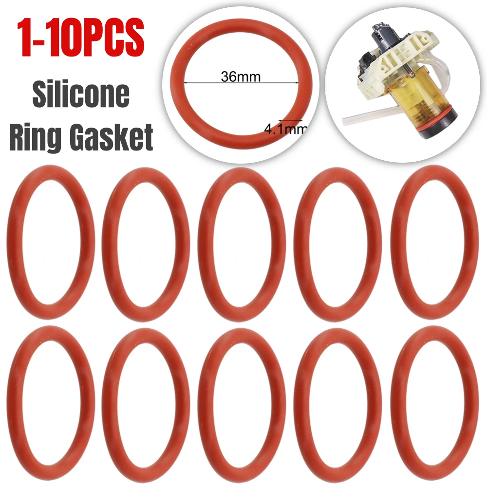 1-10 Pz 36Mm O-Ring Guarnizione Ad Anello In Silicone Per Uso Alimentare Per Macchine Da Caffè Delonghi Pezzi Di Ricambio Di Ricambio Per Eam/Esam/Eca