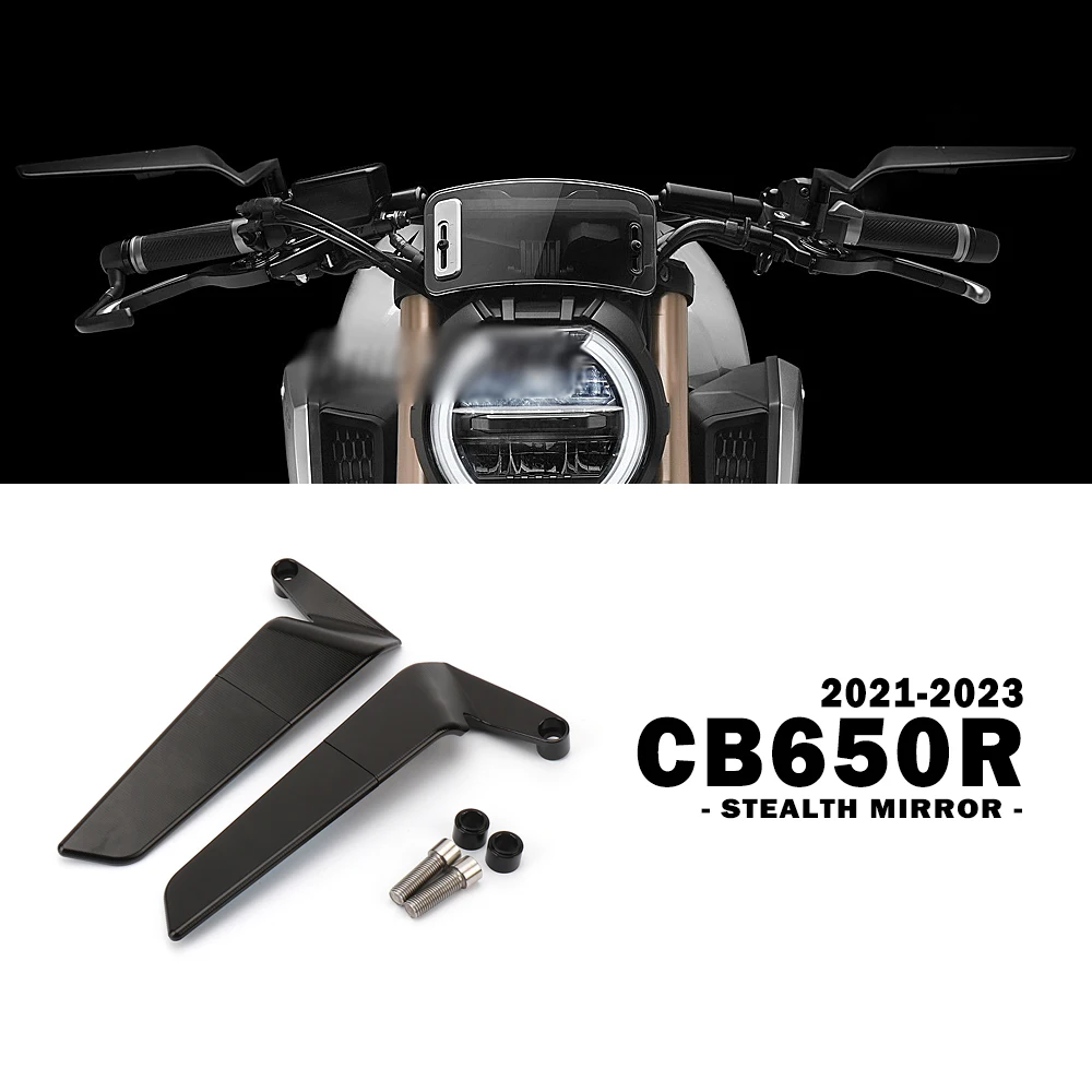 Cb650R Accessori Per Honda Cb 650R 650 R 2021-2023 Specchietto Retrovisore Moto Stealth 360 ° Retrovisore Regolabile In Alluminio