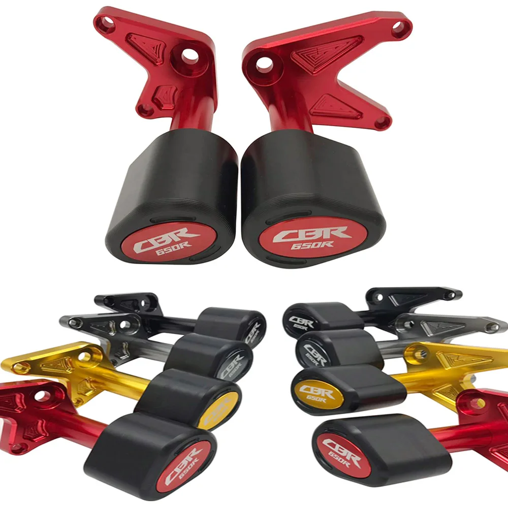 Semspeed Moto Cnc Cbr650R Logo Protezione Anticaduta Motore Slider Slider Protezione Telaio Slider Per Honda Cbr 650R 2019 2020