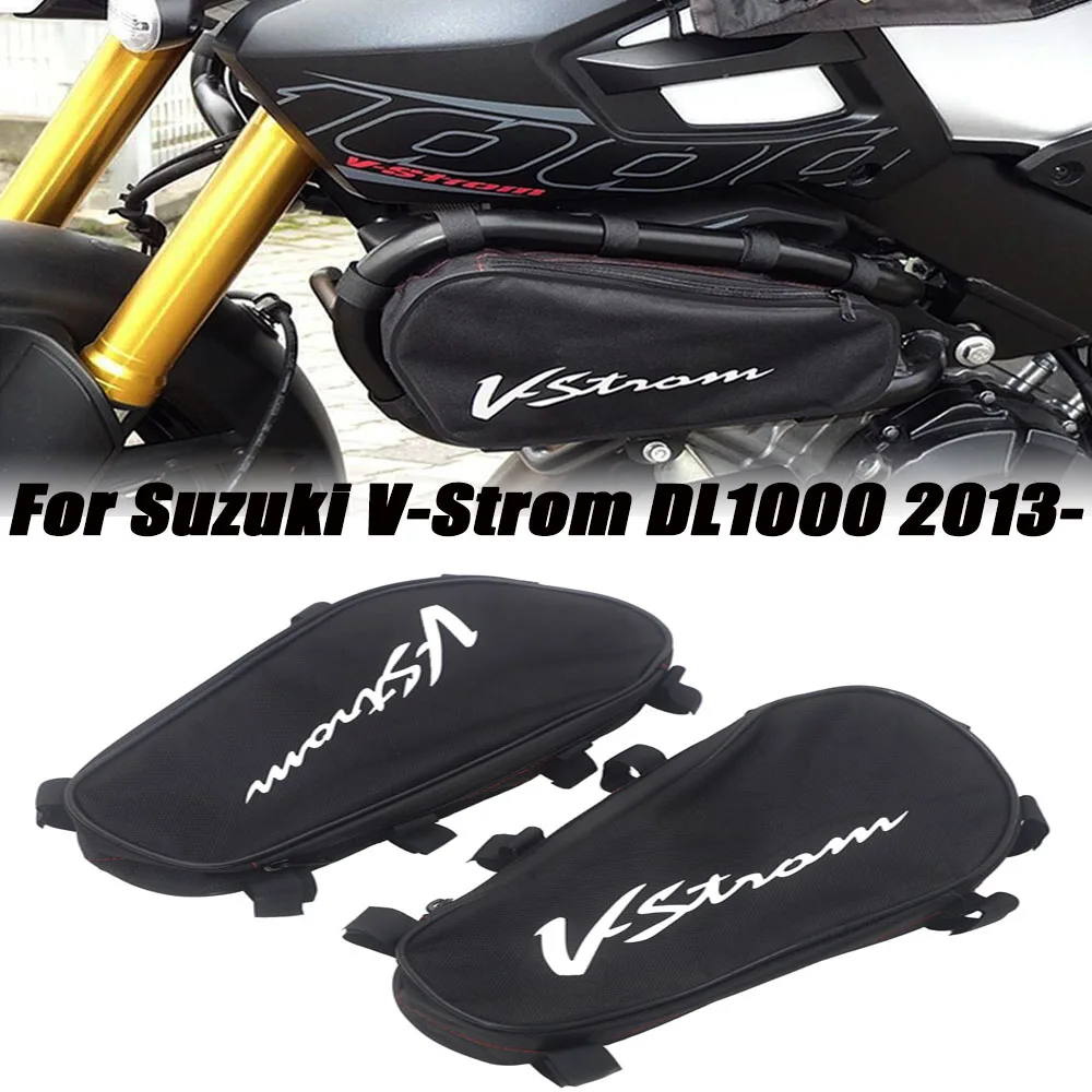 2013-2020 Motorcycle Accessories Frame Crash Bars Waterproof Bag Repair Tool Placement Bag For Suzuki V-Strom Dl1000 Dl 1000