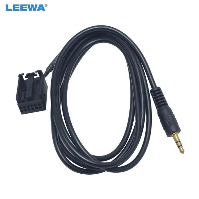 Leewa Auto 12Pin Audi Radio 3.5 Millimetri Aux-In Cavo Adattatore Per Opel Cd30 Mp3 Cdc40 Cd70 Navi Dvd90 Navi Aux Filo # Ca6000