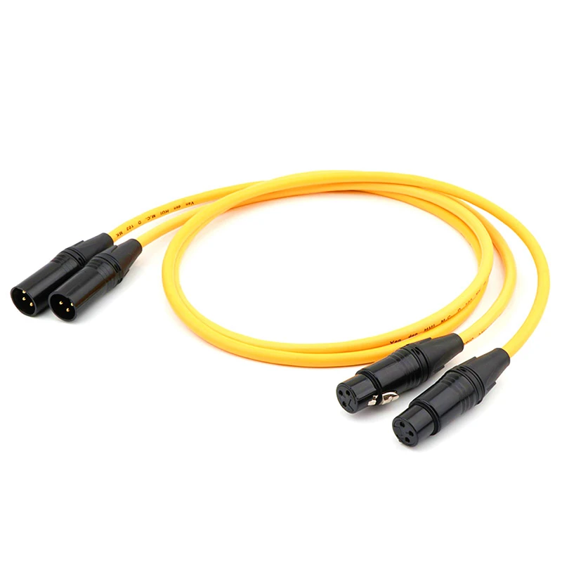 Van Den Hul D102 Mkiii Hybrid Xlr Cavo Bilanciato Linea Di Interconnessione Audio Hifi Placcata Argento