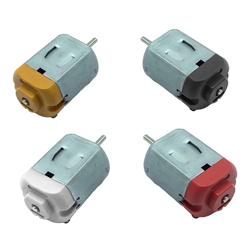 3V 0.3A 16000Rpm Mini Dc Motor Micro Dc Motor Per Giocattoli Fai Da Te Hobby Smart Car Motor 130 Piccolo Motore Rosso/Giallo/Nero/Bianco