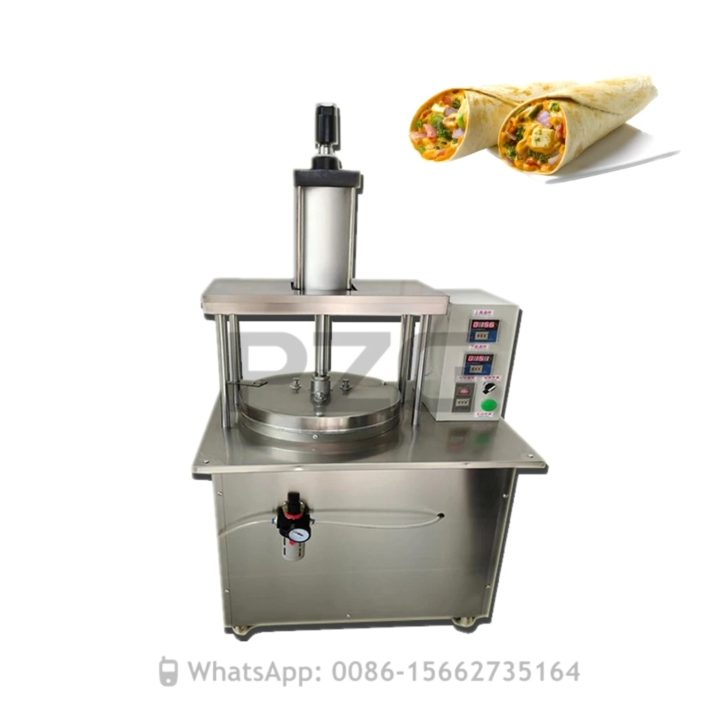 Produzione Di Tortilla Di Mais Automatica Commerciale India Roti Chapati Che Fa Macchina Per Tortilla Press Machine