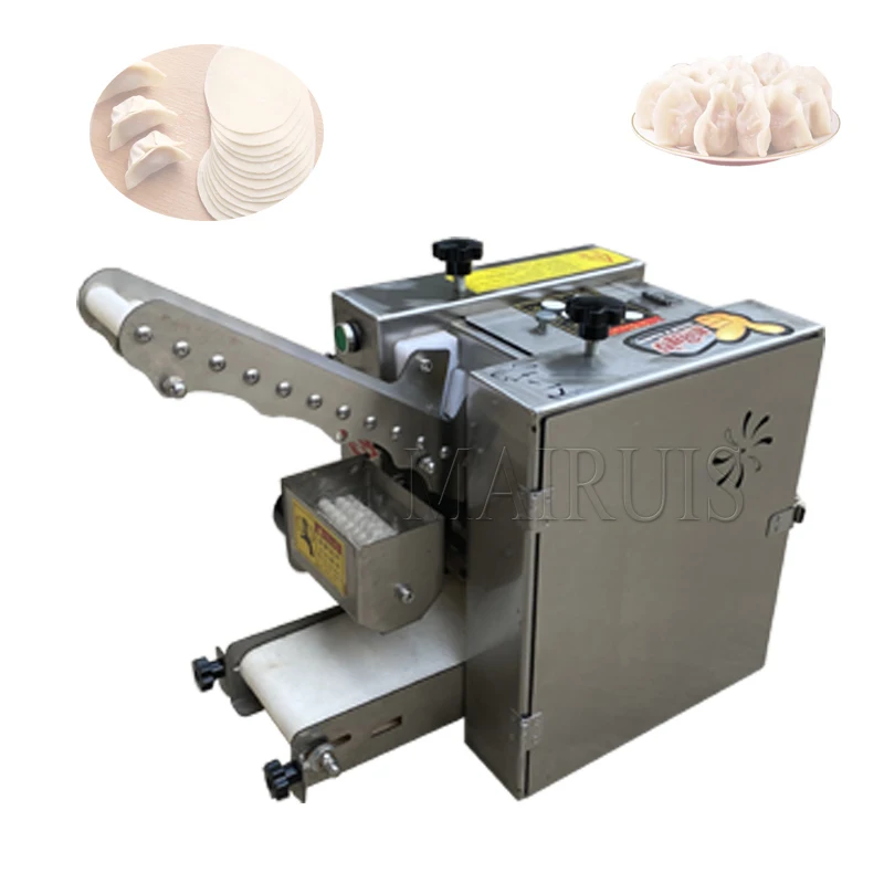 Desktop Small Dumpling Wrapper Machine Pasta Chapati Pasta Papad Momo Empanada Torfino Samosa Gyoza Wonton Spring Roll Maker