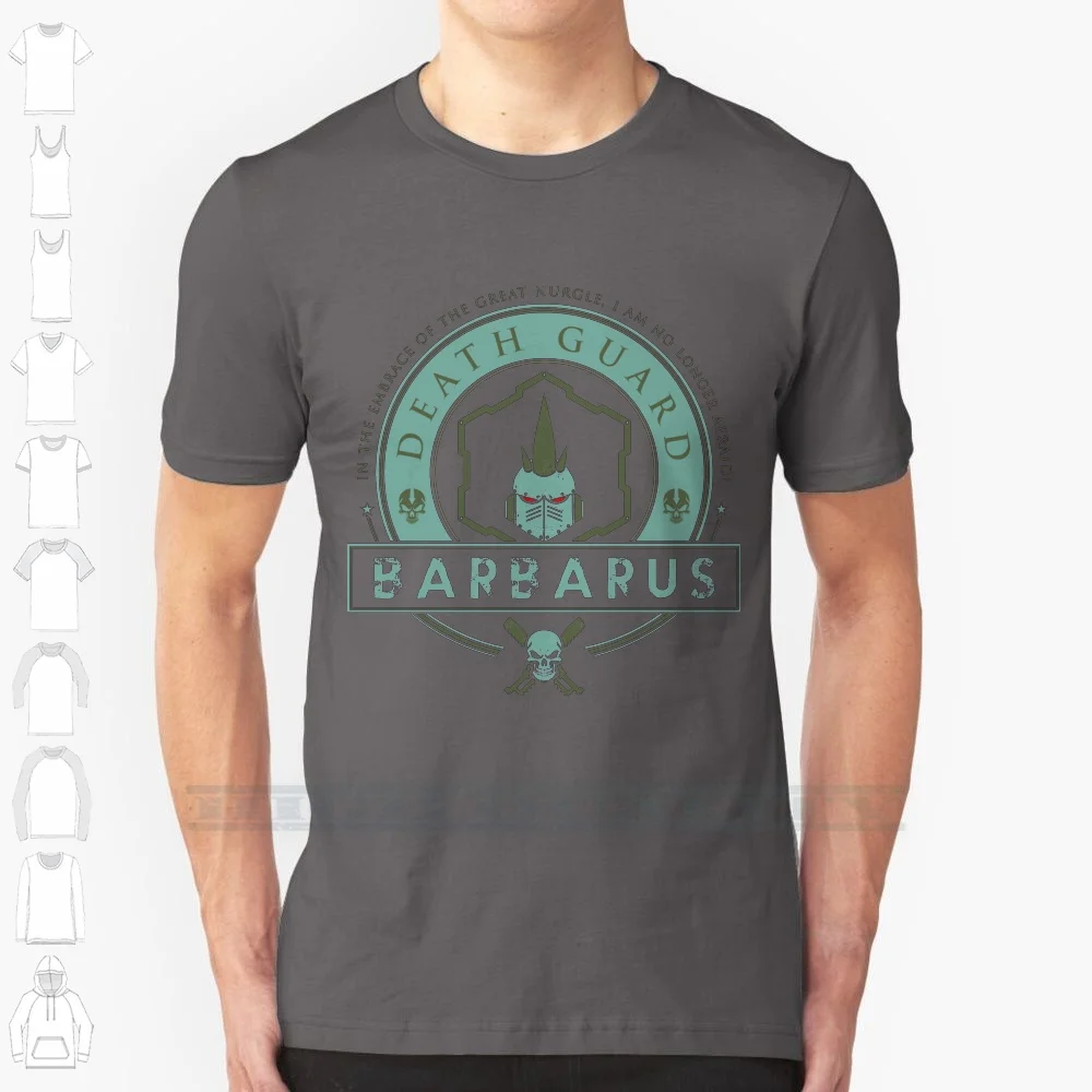 Barbarus Custom Design Print For Men Women Cotton New Cool Tee T Shirt Big Size 6Xl Barbarus Death Guard Chaos