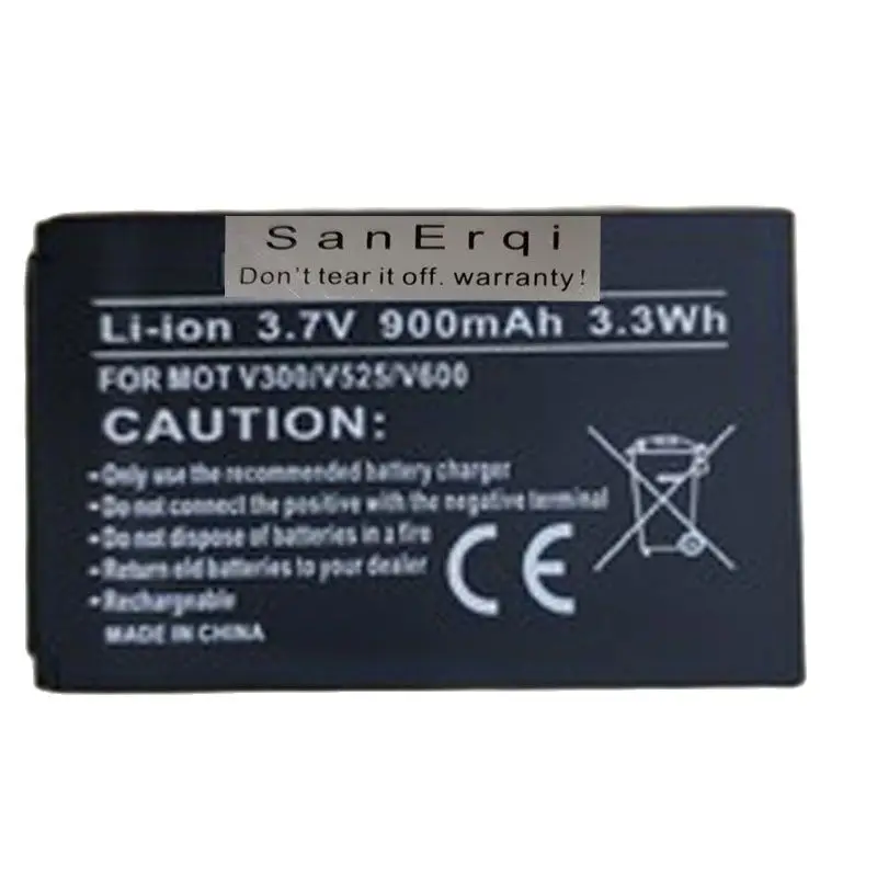 Batteria 900Mah Snn5683A Per Motorola A630 A760 A768 V300 V400 V500 V501 V550 V551 V555 V600