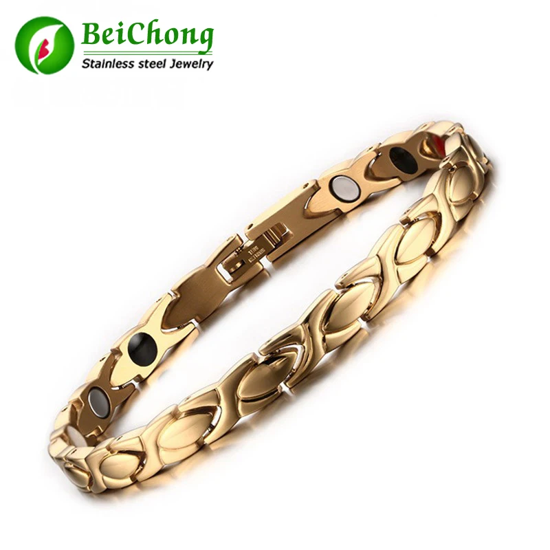 Bc High Jewelry Tungsteno Health Care Power Health Balance Therapy Energy Bracciale Al Germanio Per Uomo