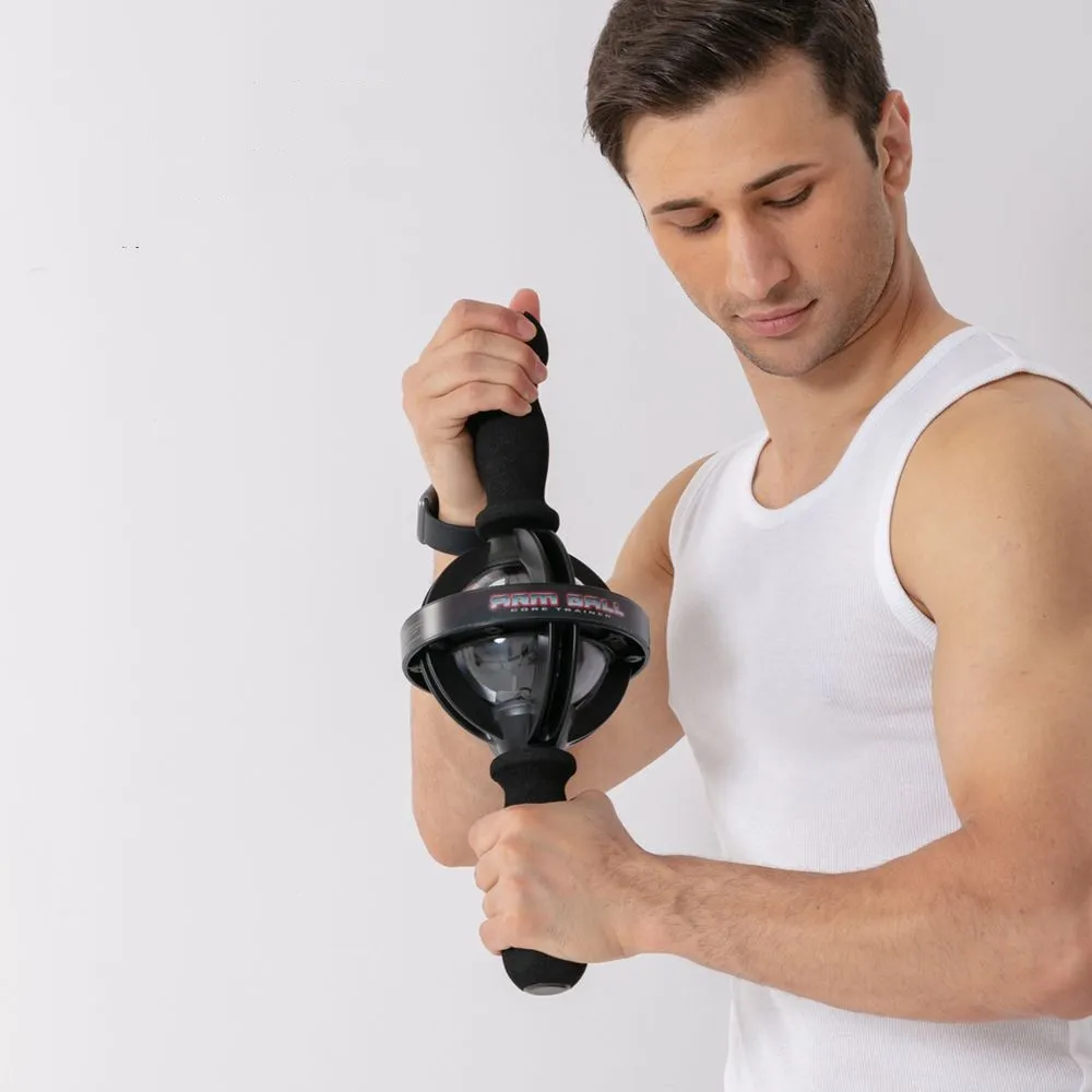 Fitness Led Power Ball Power 200Kg Palla Da Polso Gyro Gyroball Arm Hand Muscle Force Trainer Device Exercise Rinforzante Powerball