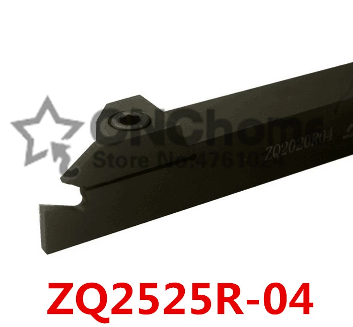 Zq2525R-4 25Mm Scanalatura Esterno Attivazione Del Supporto Cut-Off Sbozzare Taglierina 4Mm Vestito Per Sp400, Boring Bar, Cnc, Macchina, Macchina Di 