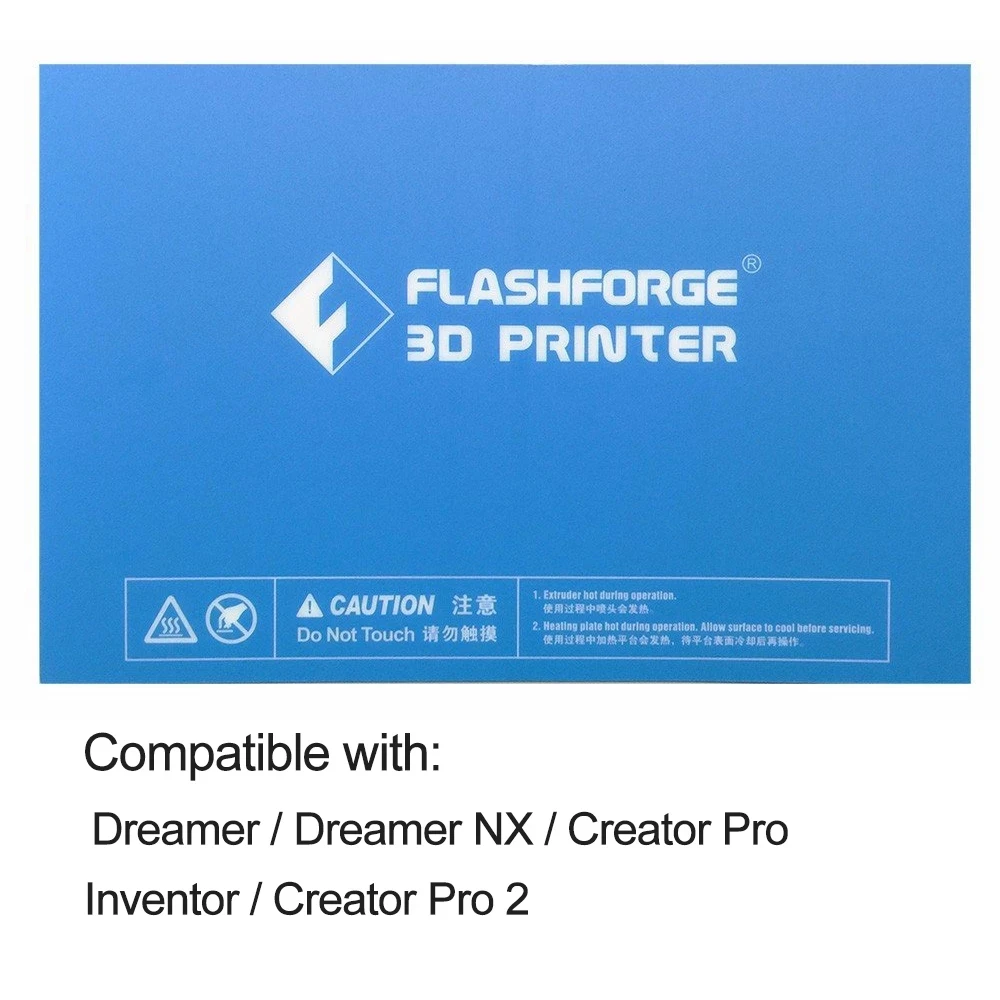 5 Pezzi Nastro Per Piastra Di Costruzione Pretagliato Per Stampante 3D Flashforge Creator Pro 2/Creator Pro /Dreamer/Dreamer Nx/Inventor, Parti Della 