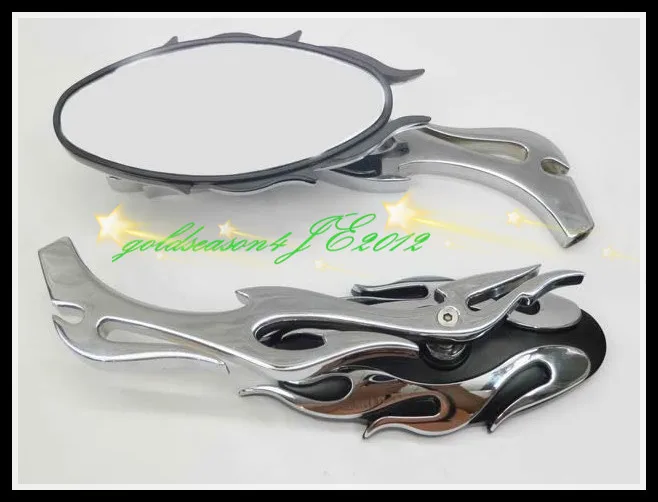 Specchietti Fiamma Cromati Per Honda Shadow Spirit Vt Vtx Cb Cbr 600 1000 Rr