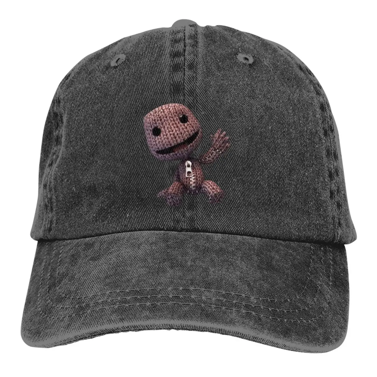 Berretto Da Baseball Da Uomo Lavato Lbp Sackboy Trucker Snapback Caps Dad Hat Sackboy Golf Hats