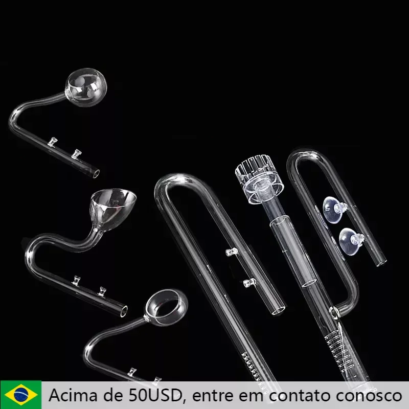 Skimmer Glass Lily Pipe Spin Surface Flusso Di Afflusso 13/17Mm Aquarium Water Plant Tank Filter Ada Quality Fish Tank Filter