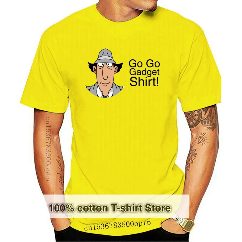 Go Go Gadget Camicia! Ispettore Gadget T Shirt Uomo Donna Tee Shirt Taglia Allentata Top Ajax Funny