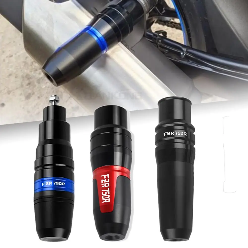 Moto Per Yamaha Fzr750R Fzr 750R Fzr 750 R Fzr1000 Fzr 400 600 750R 1000 Cursori Del Telaio Di Scarico Crash Pad Accessorio Di Caduta