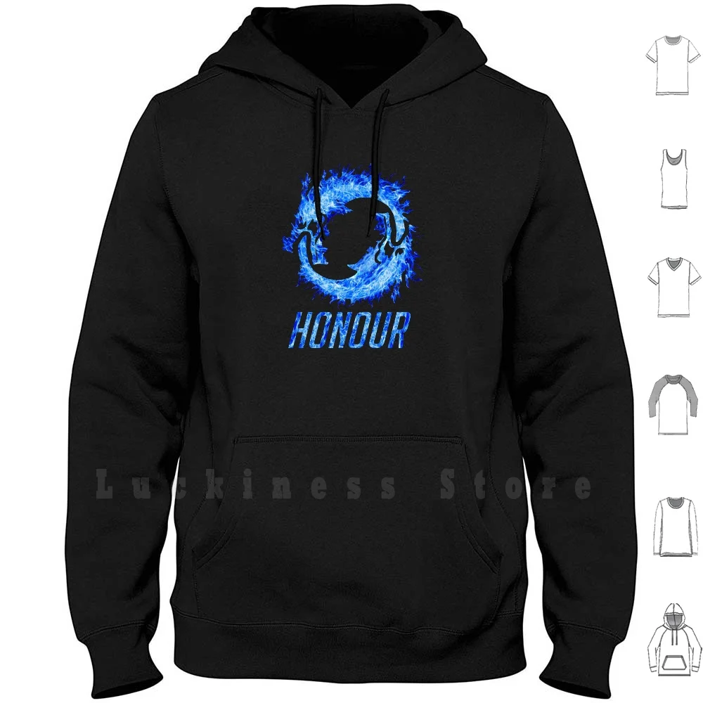 Honor Felpe Con Cappuccio Videogiochi Hanzo Arrow Bow Dragon Shimada Clan Honor Moistic Hanamura