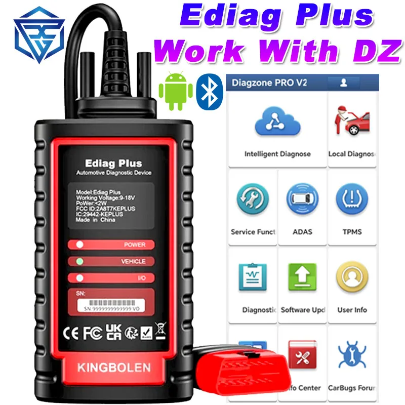 Ediag Plus Support Diagzone Support Canfd Protocol Can Fd All System Diagnostic Tool Ecu Code Active Test Update Pk Thinkdiag2