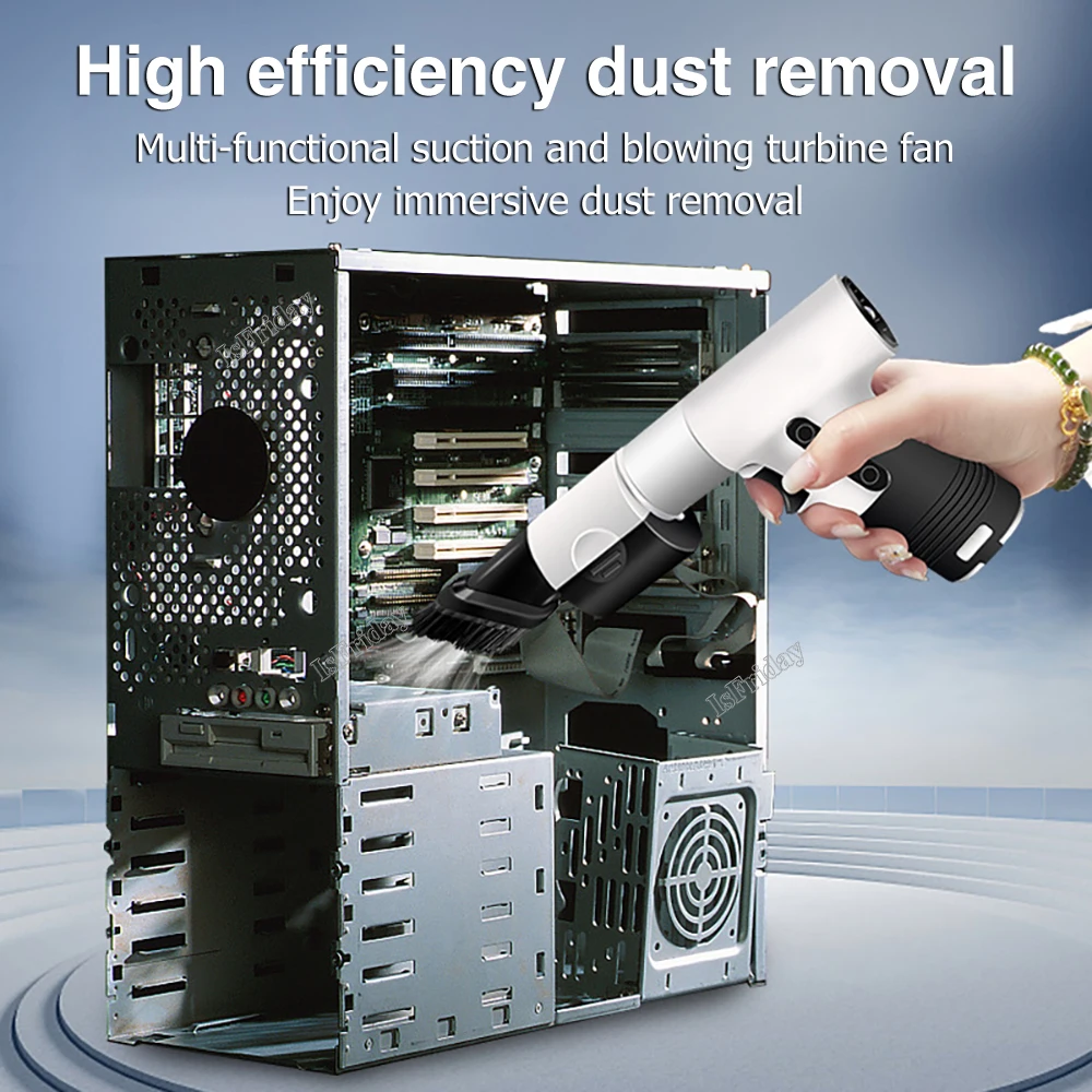 120000Rpm Jetdry Blower Turbo Jet Fan Turbo Violent Fan 55 M/S Potente Ventilatore Air Duster Dust Blower 3 Velocità Ventilatore D'Aria Portatile