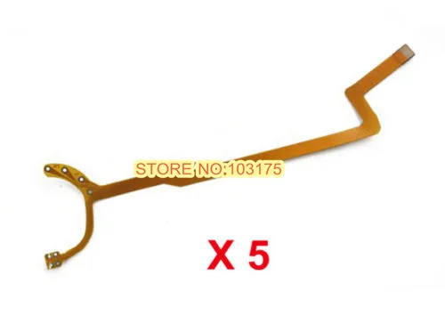 5 Pcs X Lens Shutter Flex Cable Parte Di Riparazione Per Fotocamera Canon 18-55Mm 18 55Mm