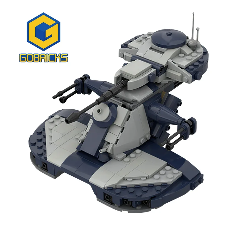 Gobricks Moc 75283 Aat Tank Building Block Set Space Wars Blindato Assault Vehicle Bricks Creative Assemblare Giocattolo Regalo Di Compleanno