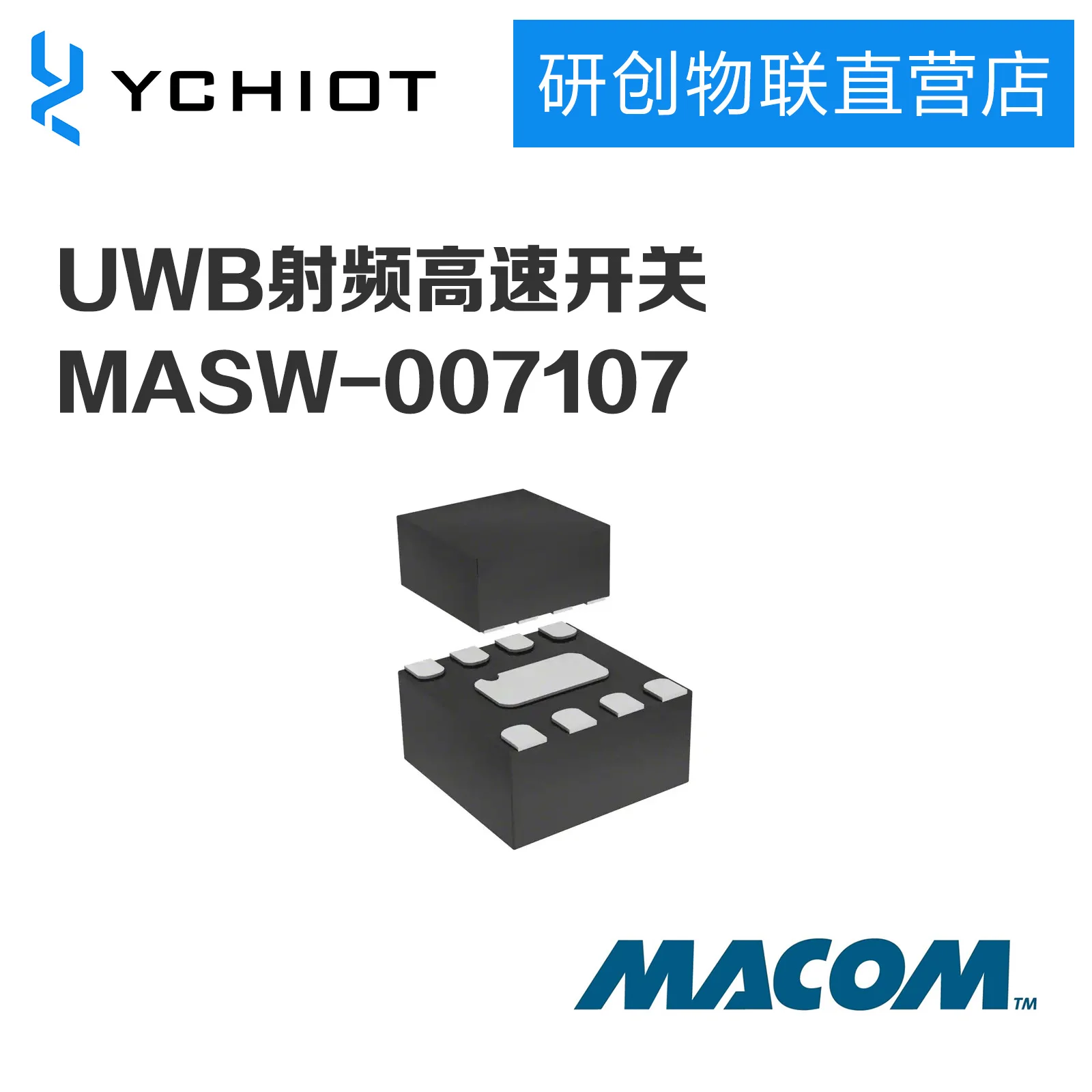 Masw-007107-Tr3000 Interruttore Rf Macom 8.0Ghz Uwb Interruttore Speciale Ad Alta Velocità