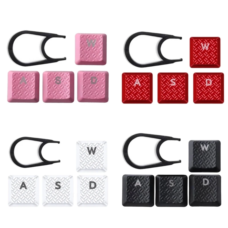 4Pcs Gaming Keycaps Durevole Wasd Keycap Profilo Oem Copertura Antiscivolo Cappuccio Chiave Traslucido Per Logitech G913 G915 G813 G815