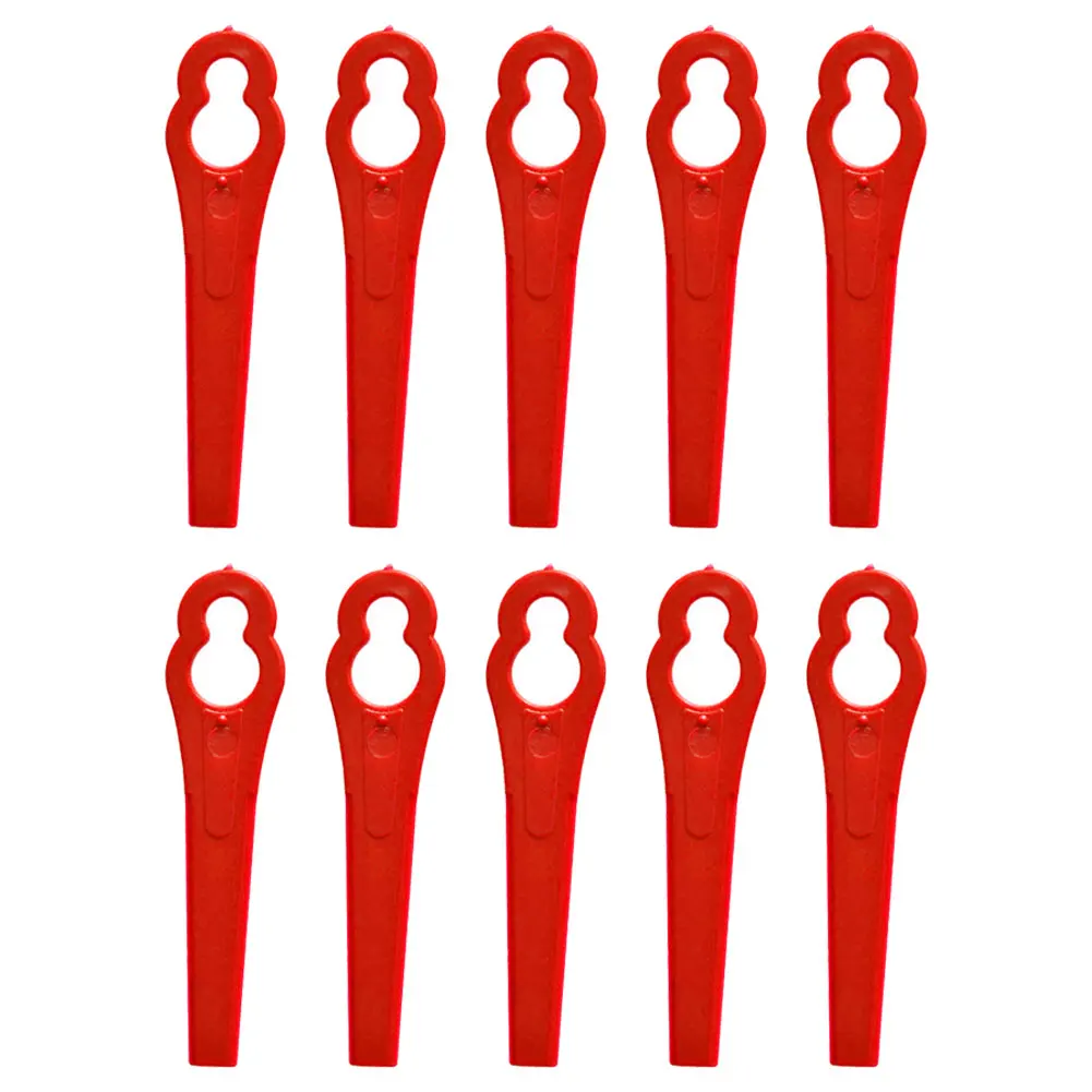 Sostituzione Delle Lame Del Tagliaerba In Plastica Da 10 Pezzi Per Einhell Gc-Ct 18/24 Li Strimmer Parts Tosaerba Blade Cutter Tosaerba Da Giardino