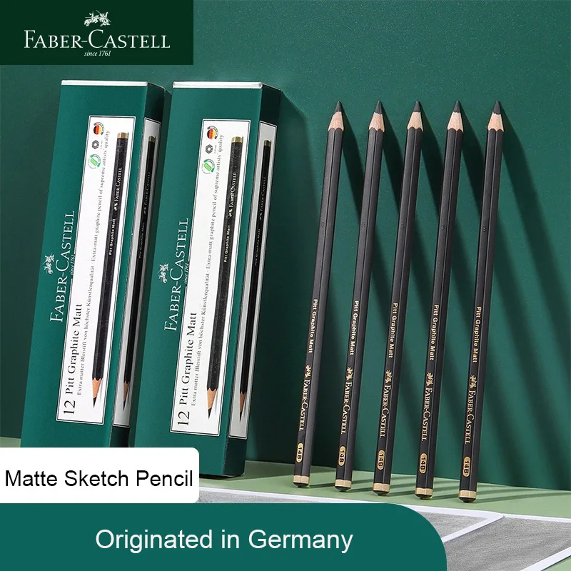 Faber-Castell Matte Sketch Pencil Painting Art Matite Di Grafite Shading Writing Sketch Drawing Design Art Supplies
