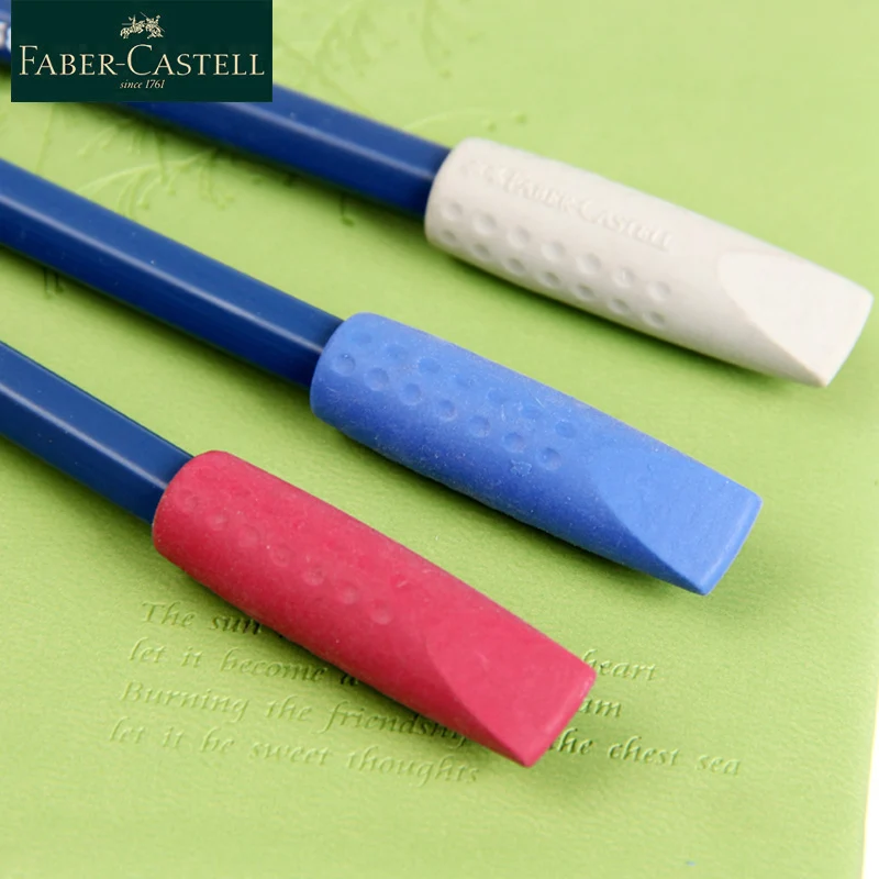Faber-Castell Cute Eraser Pen Cap 3 Pz/Set Multi-Function Rubber Pen Cap Cancelleria Gomma Extender Matita Gomma 1870