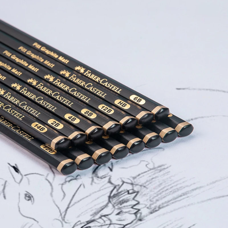 Faber-Castell Matte Sketch Pencil Painting Art Matite Di Grafite Shading Writing Sketch Drawing Design Art Supplies