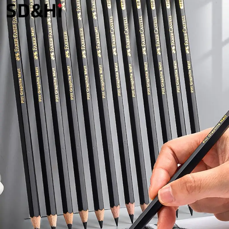 Faber-Castell Matte Sketch Pencil Painting Art Matite Di Grafite Shading Writing Sketch Drawing Design Art Supplies