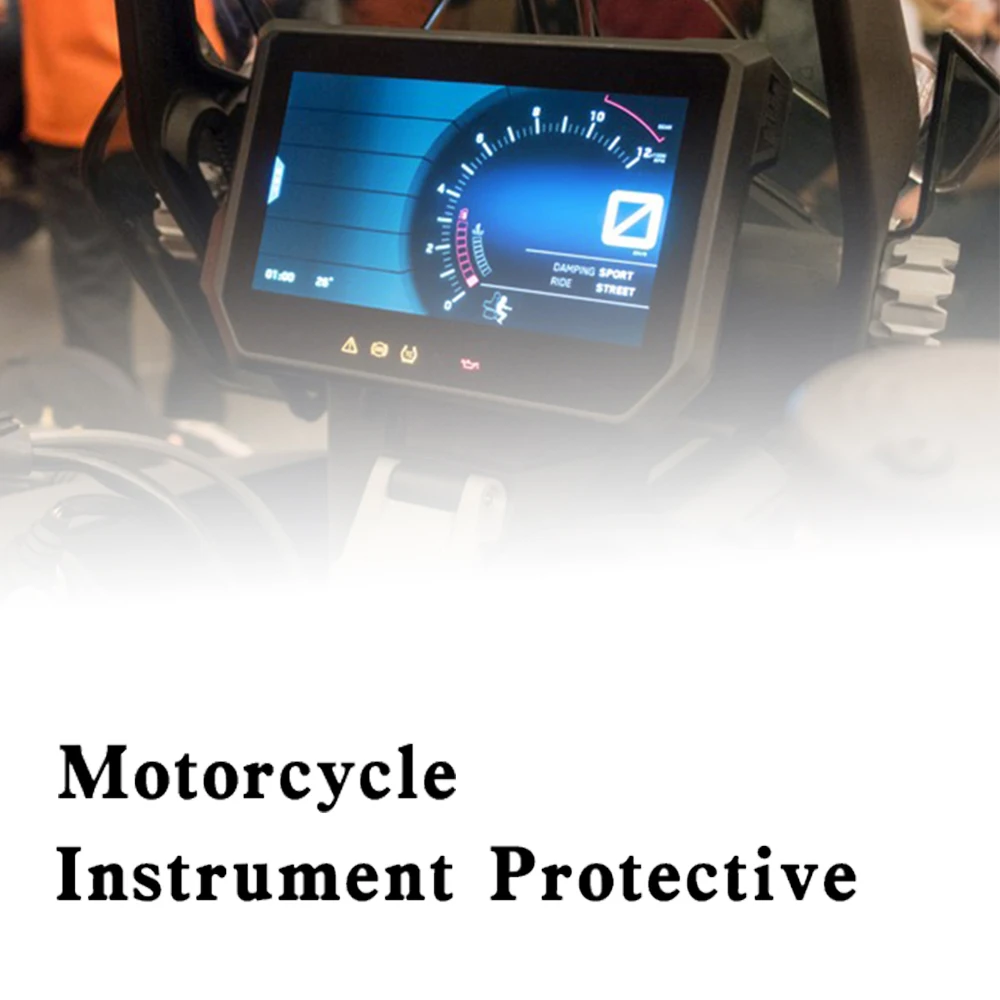 Per Il 1290 Adventure Rst 2017 2018 Moto Cluster Scratch Protector Film Blu-Ray Tachimetro Strumento Cruscotto Guard