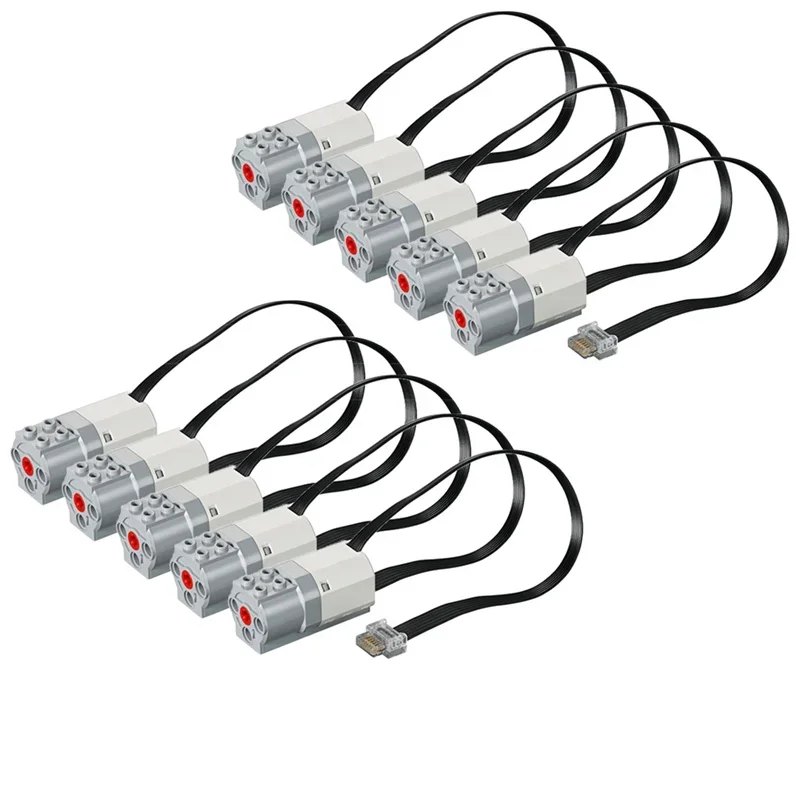 Commercio All'Ingrosso 10 Pz/Lotto Funzione Di Alimentazione Elettrica Motore Medio Building Blocks Parti Adatte Per Il 45300 Wedo 2.0 Classic Robotic