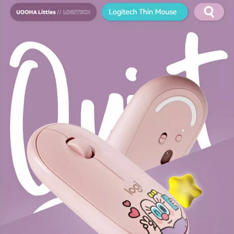 Logitech Official Flagship Store K380 Tastiera Wireless Bluetooth Dual Mode Mouse Set Uooha Beauty Blogger Girl Cute Office