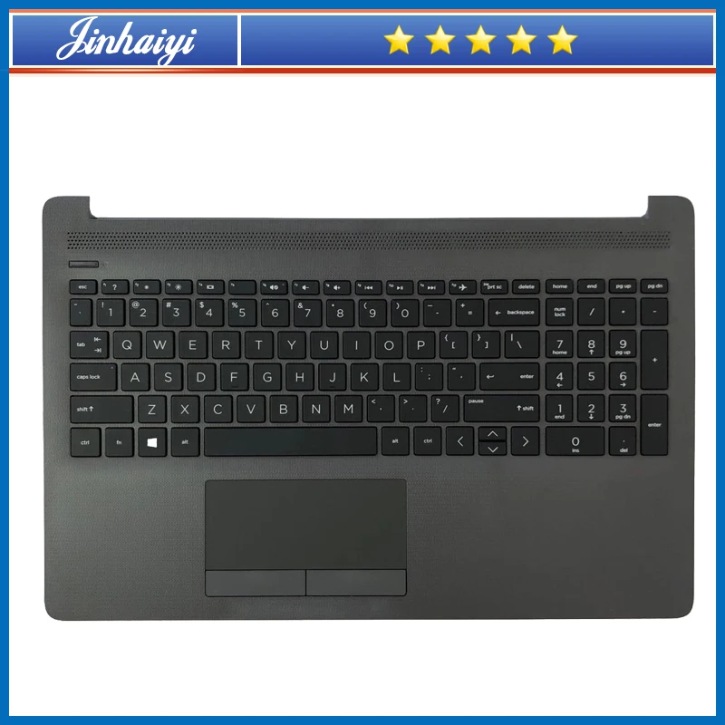 Tastiera Del Computer Portatile Per Hp 250 G7 255 G7 Palm Rest Shell Touc Hp Ad Nero Grigio