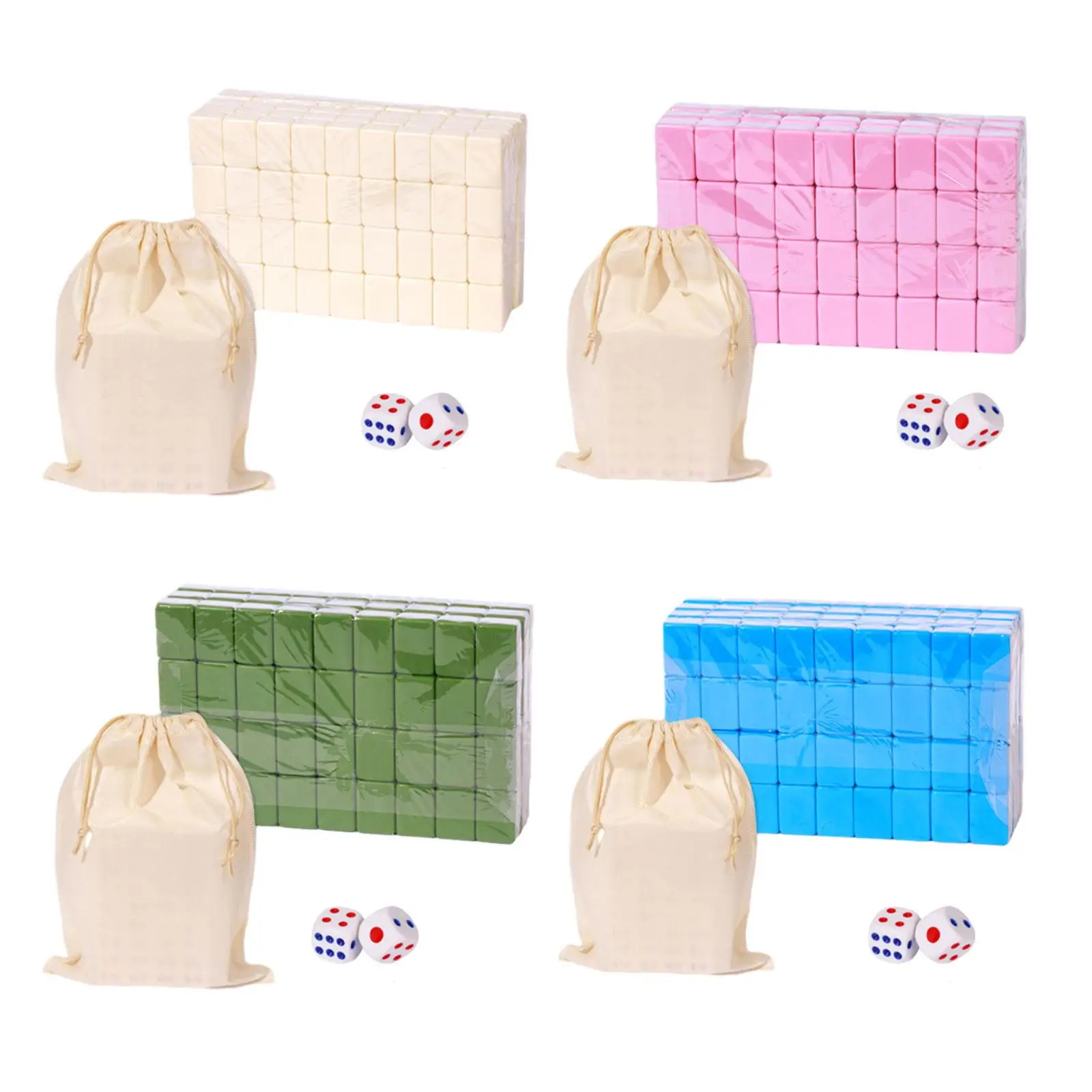 Travel Mahjong Set Classic Tiles Games Dadi Mahjong Game Set Ragazzi E Ragazze