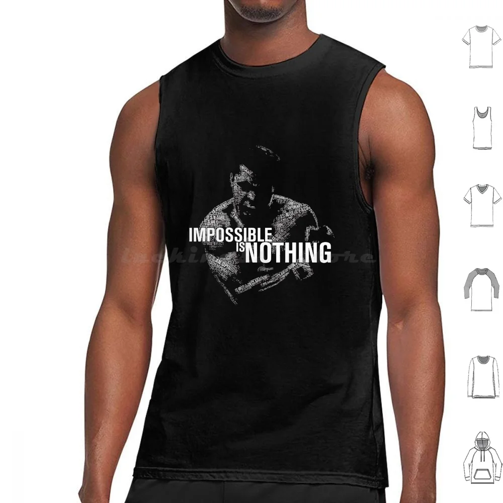 Muhammad Ali Canotte Stampa Cotone Oggi Freeshipping Shoppingday Shopsmall Saldi Season Shop Etsy Business