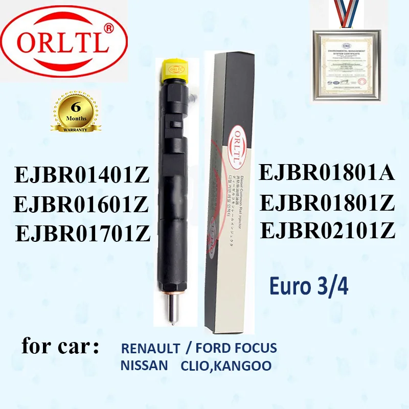 Orltl Ejbr02101Z Injector Ejbr01701Z Iniettore Diesel Nuovo Originale Ejbr01801A For Per Renault Clio Nissan Ford