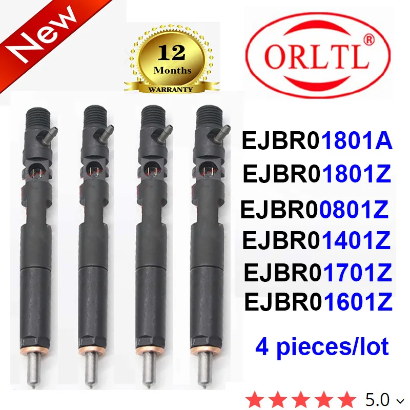 4Pc Ugello Orltl Injector Injector Injector Iniettore Di Carburante Originale Ejbr01601Z Ejbr01401Z Ejbr01401Z Per Renault Nissan Ford