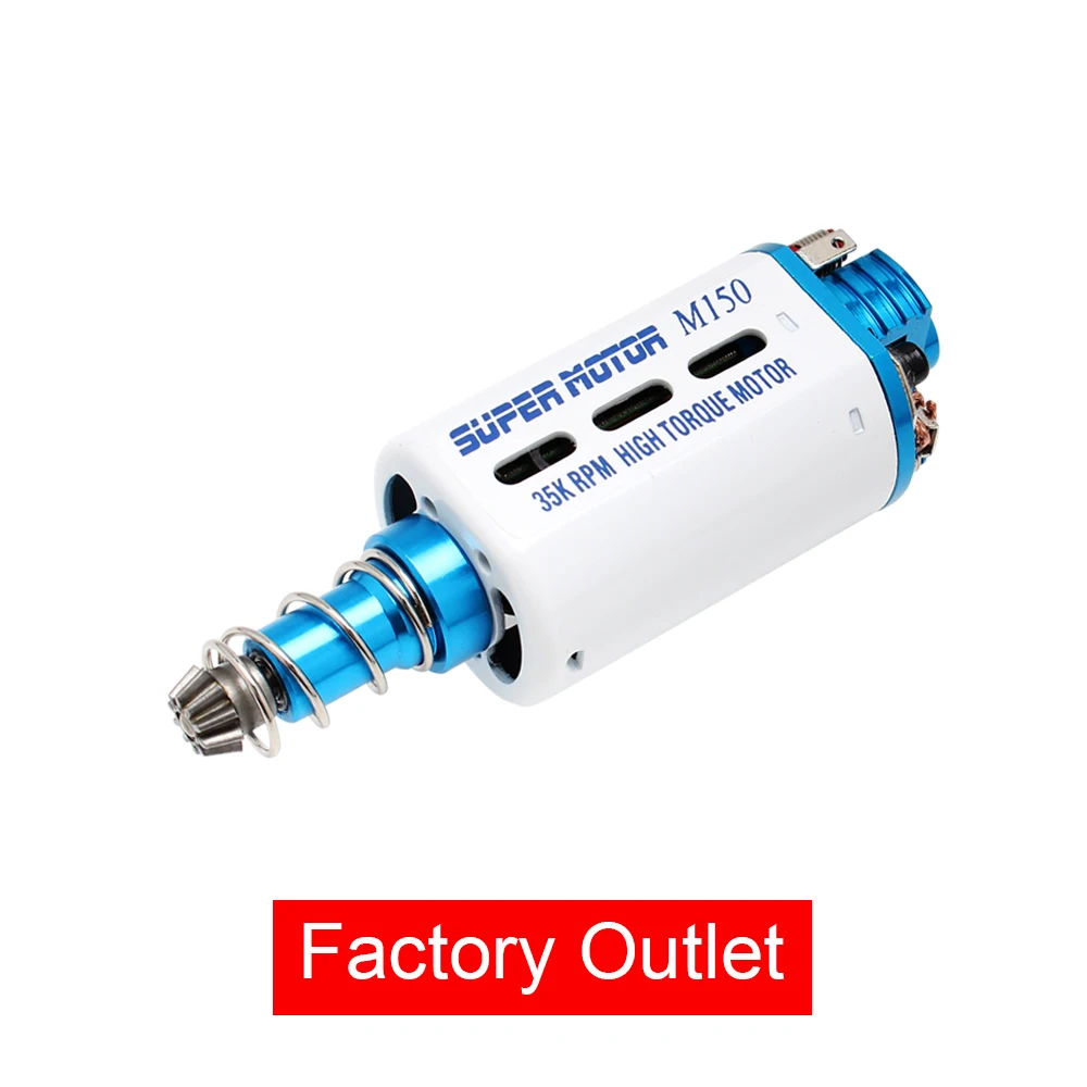 High Troque N35 Nd-Fe-B Magnete Motore Ad Asse Lungo Motore Cnc Airsoft 35000 Rpm Con Fori Di Ventilazione Per Ver2 Gearbox Gel Blaster