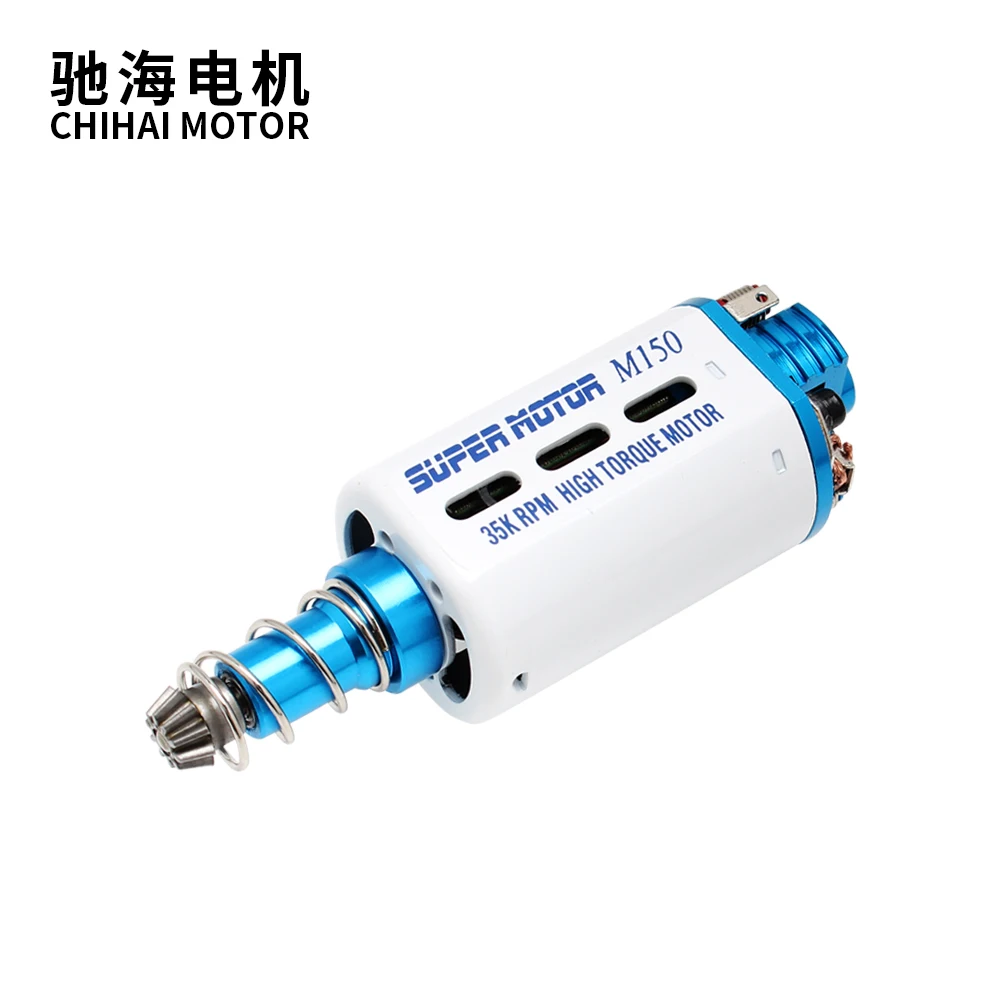 Chihai Motor Chf-480Wa-8015Tpa-87D N35H Nd-Fe-B Magnet Long Axle Motor Cnc Airsoft Motor 35000 Rpm Per Ver2 Gearbox Gel Blaster