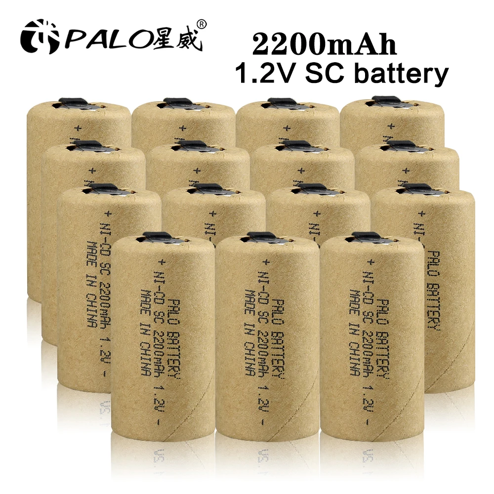 Plao 2-15 Pz 1.2V Sub C Sc Batteria Per Hitachi Dewalt Black Decker Hilti Metabo Strumenti Cordless Electrolux Vax Aspirapolvere