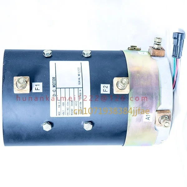 Motore Di Trazione Para Carro De Golf Eagle Star Zone, 48V, 3,8 Kw, Dc Sepex (Derivacion), Xq-3.8