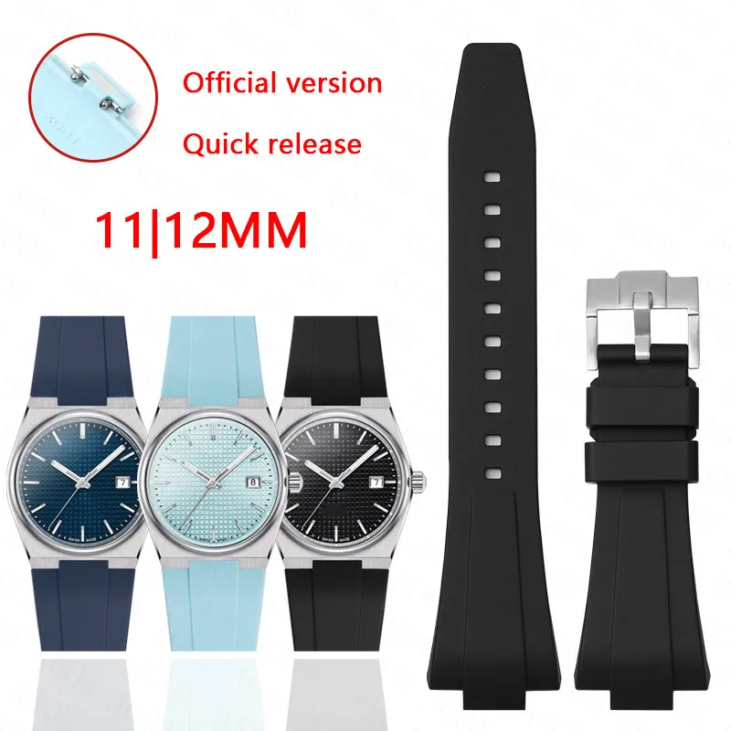 Cinturino In Silicone Per Tissot Prx 35Mm/40Mm Serie Uomo Donna Cinturino In Gomma Di Ricambio Moda Casual + Strumenti A Sgancio Rapido
