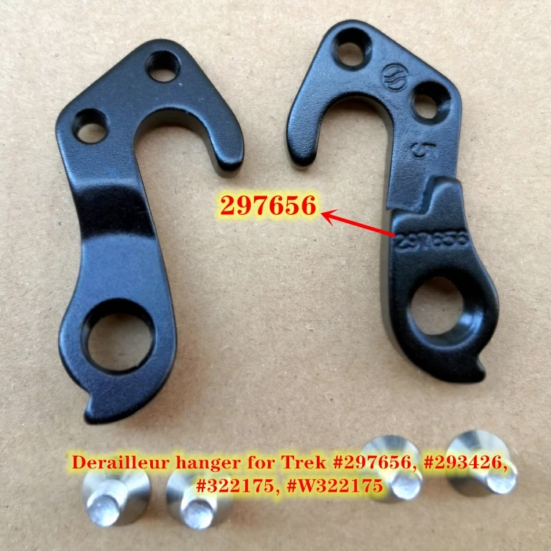 10 Pz Bicicletta Deragliatore Gancio Per Trek #297656 #293426 Trek Skye Ticket Disc Hardtail X-Caliber Powerfly Hardrocx Mech Dropout