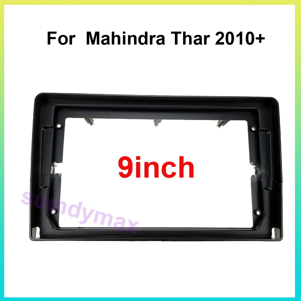 Adattatore Per Telaio Fascia Autoradio Da 9 Pollici Pannello Cd Cornice Per Cruscotto Per Telaio Autoradio Mahindra Thar