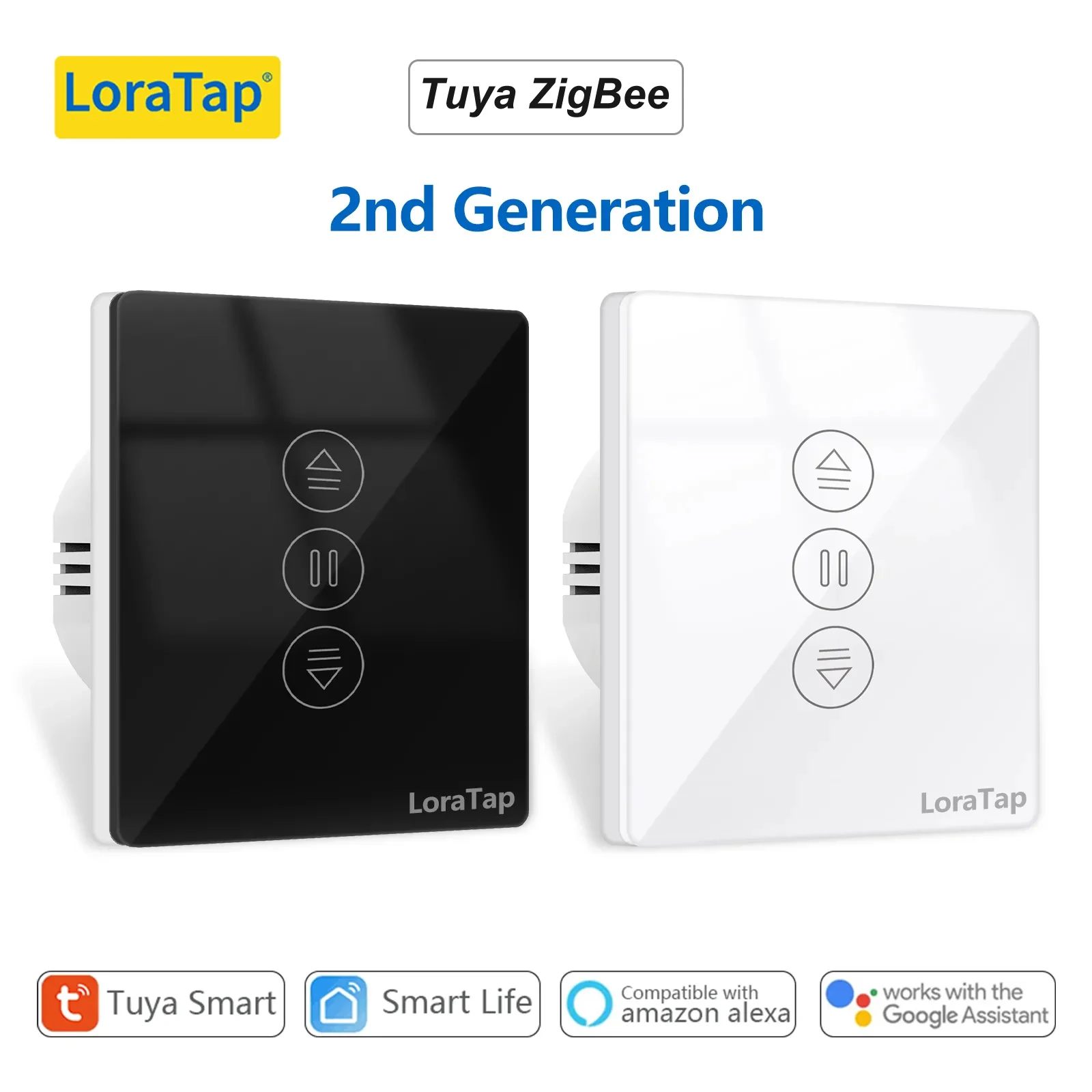 Loratap Zigbee Tende Tapparelle Tapparelle Interruttore Controllo Motore Collegato Google Home Alexa Finestra Elettrica Tuya Smart Life
