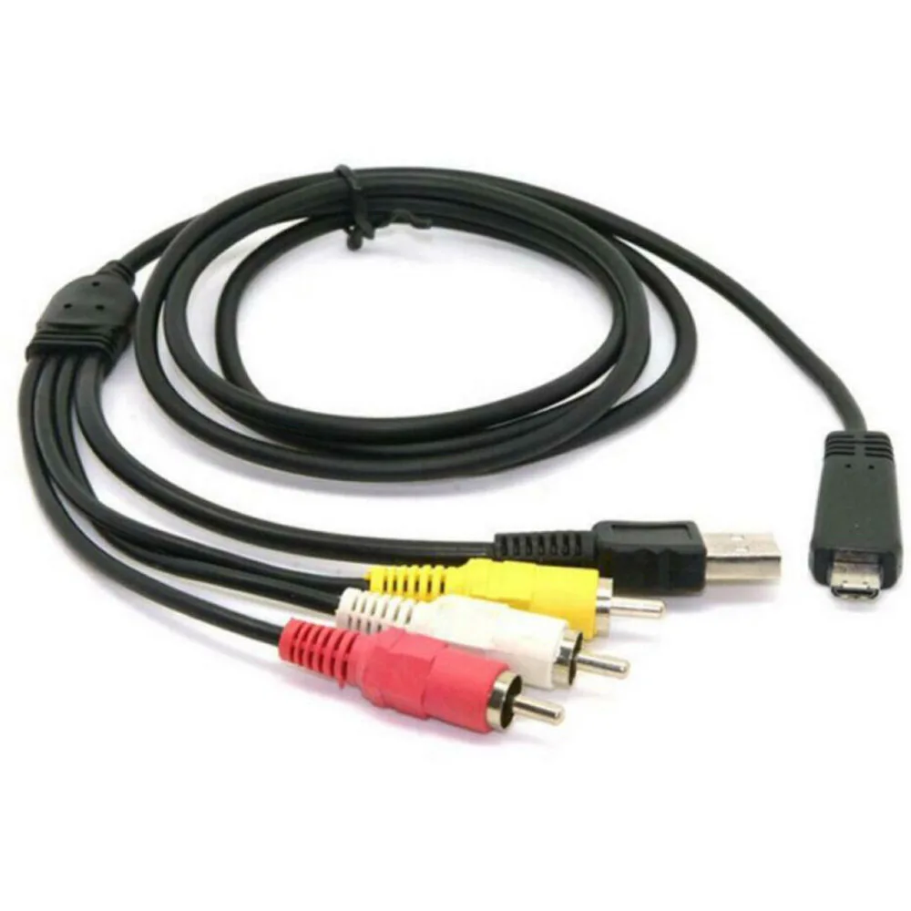 Vmc-Md3 Cavo Usb Av Tv Per Sony Dsc-Tx100, Tx100/V,, Tx100/R, Tx100/B,Wx5, Wx5/B, W570, W570/B, W570/V, W570/P