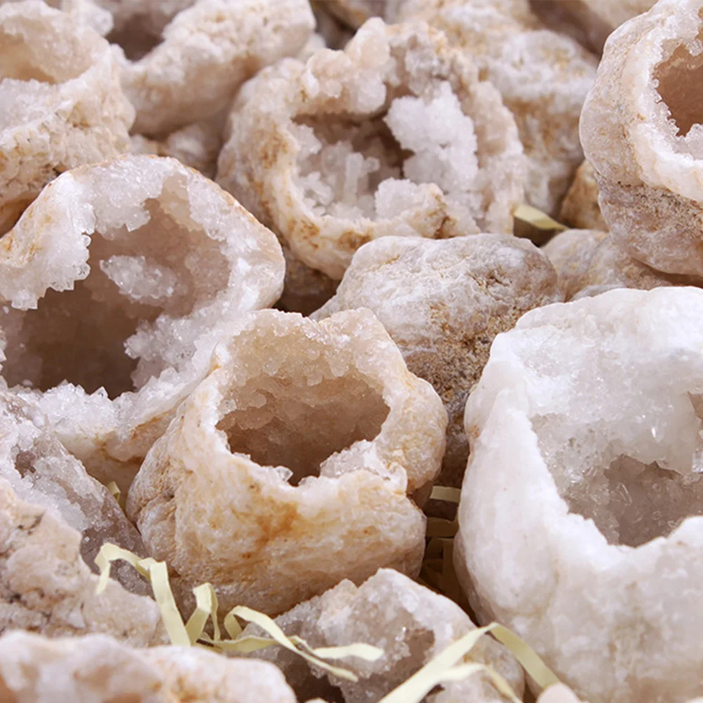 Geode Di Agata Naturale Non Aperto Cristallo Grezzo Cristalli Di Guarigione Di Energia Minerale Campione Di Raccolta Di Cave A Grappolo Di Pietra Fort